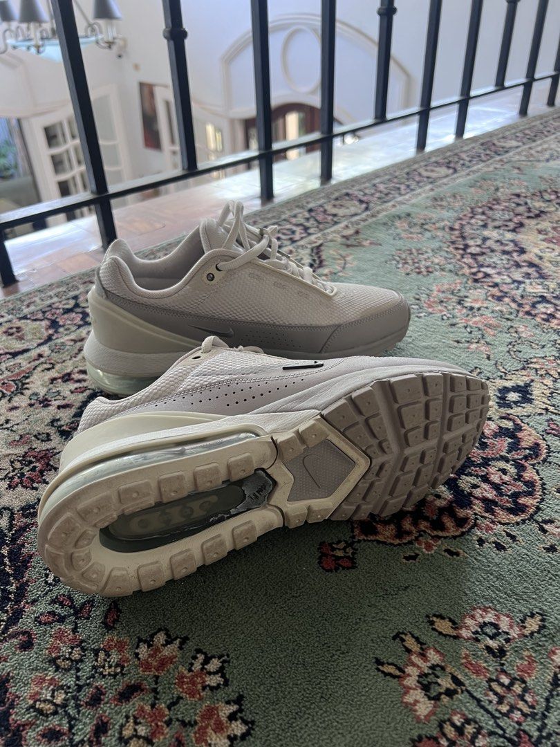 Nike Air Max Sneakers - Size 8 (Category: Sneakers) located in Muntinlupa City. Submitted by goldencloset.88 (Listing ID 1438888118, Image 3). Description: - Nike Air Max sneakers - Color: White and Gray - Size: US 8 Men’s - No issues, like new .