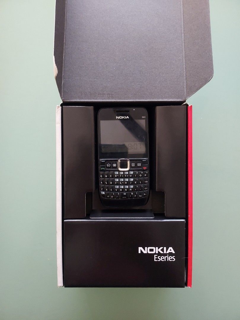 Nokia E63 (Category: Early Generation Mobile Phones) located in Masjid Tanah. Submitted by isspark90 (Listing ID 1438932648, Image 2). Description: berminat pm nokia e63 tahun 2008 masih berfungsi dengan baik jual sebagai koleksi atau pakai harga 150 tak termasuk pos.