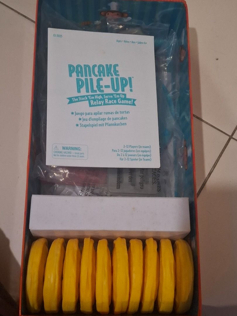 Pancake Pile-Up Game (Category: Toys & Games) located in Singapore. Submitted by jstnyzrloc57702 (Listing ID 1438992327, Image 2). Description: .