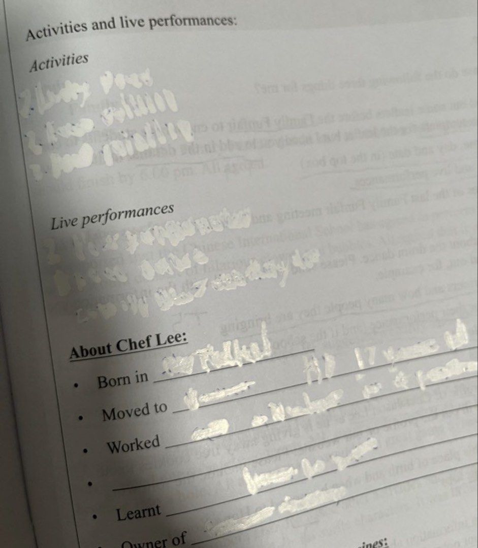 Performance Plus Task-based Listening 3 （分類：教科書）位於 Hong Kong。 由 lkiiiiii 提交（商品編號 1438955005，圖片 2）。簡介： 做了十頁，都用塗改帶塗了 有兩頁紅筆筆跡。