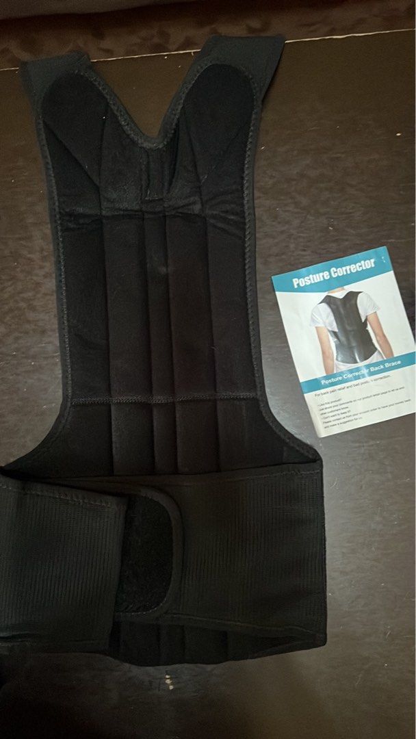 Posture Corrector Back Brace Spine Support, Large, Medium, XL, available (Category: Braces, Support & Protection) located in Las Pinas. Submitted by jerri44 (Listing ID 1438928968, Image 3). Description: Posture Corrector Back Brace For back Pain relief and back posture correction.