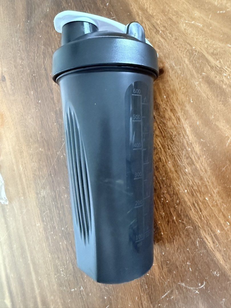 Protein Shaker Bottle with Blender Ball - black459278000314787841