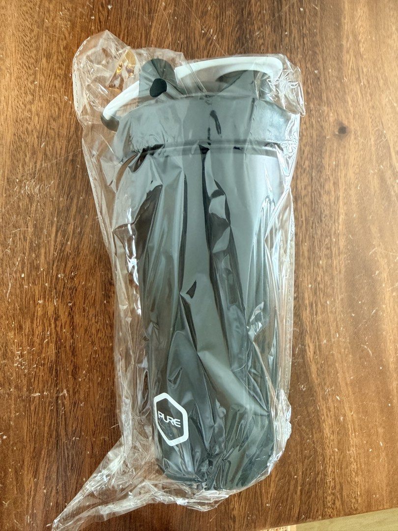 Protein Shaker Bottle with Blender Ball - black459278000314787843