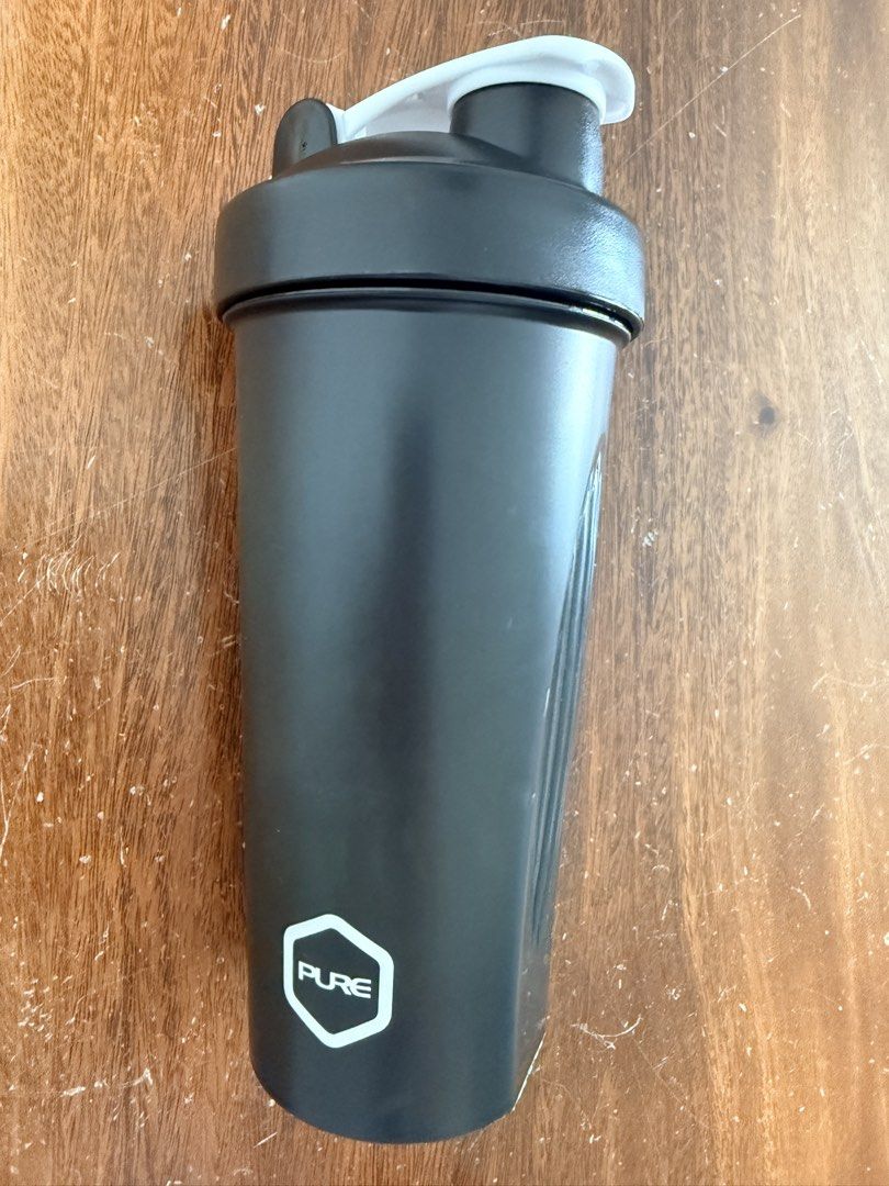 Protein Shaker Bottle with Blender Ball - black459278000314787840