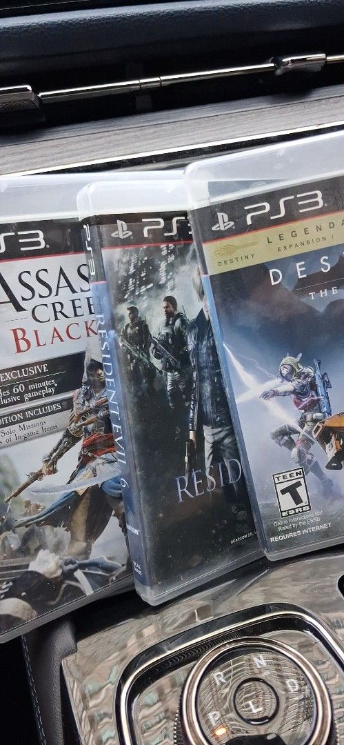 PS3 Video Games - Crysis 3, Destiny, Resident Evil (Category: PlayStation) located in Manila. Submitted by aec_19 (Listing ID 1438946937, Image 2). Description: - PS3 game collection for sale - Includes: - Crysis 3 Hunter Edition - Destiny - Resident Evil - Assassin's Creed Black Flag - The Last of Us Game of the Year Edition - All games in original cases - Perfect for PS3 gamers.