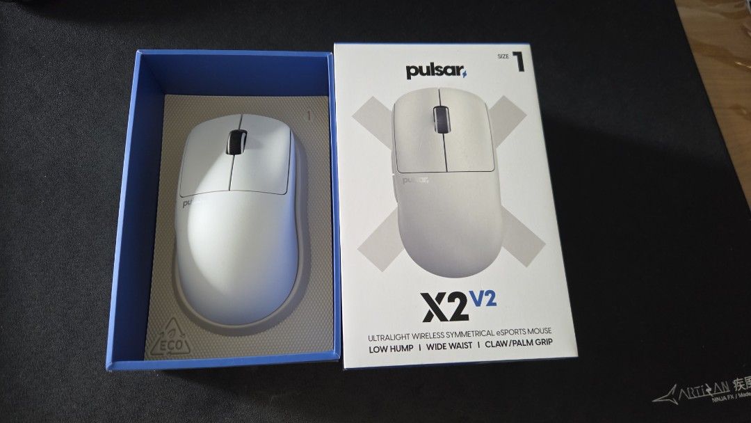 Pulsar X2 Wireless Gaming Mouse - White479493436191559682