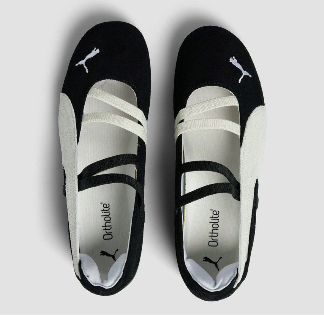 Puma Ballet Flats Black and White (Category: Flats & Sandals) located in Manila. Submitted by strz555 (Listing ID 1438928946, Image 1). Description: > Original (bought from Japan) > No box, but guaranteed original (di kasya sa luggage yung box) > Size US 7 / EU 37.5 > Color: black and white > Lightly used, good condition, like new > RFS: wrong size > Pwede delivery or can do meet ups at gateway mall, or anywhere near cubao.