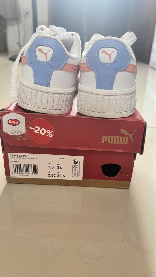 Puma for kids used twice! (Category: Sneakers) located in Manila. Submitted by ruwayneeeedr (Listing ID 1438967719, Image 2). Description: .