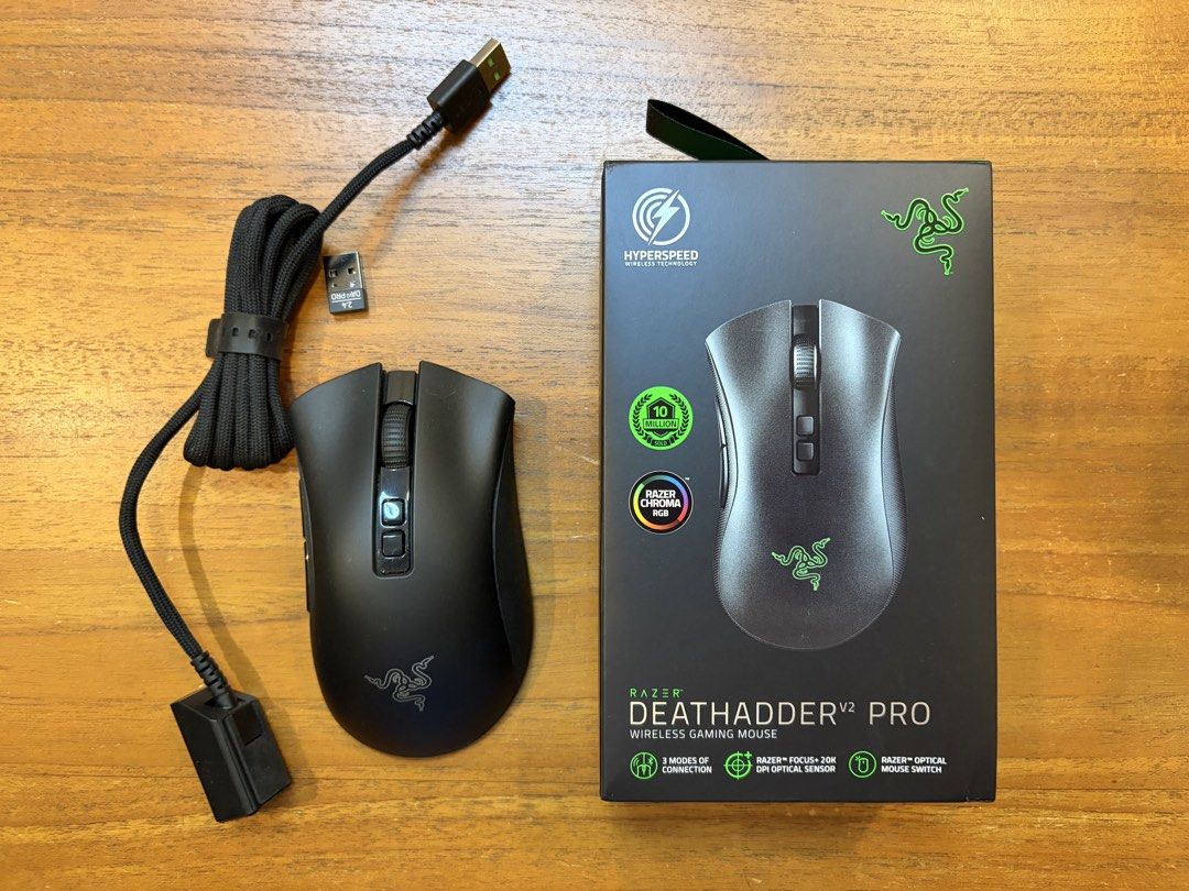 Razer DeathAdder V2 Pro Wireless Gaming Mouse459197685748224000