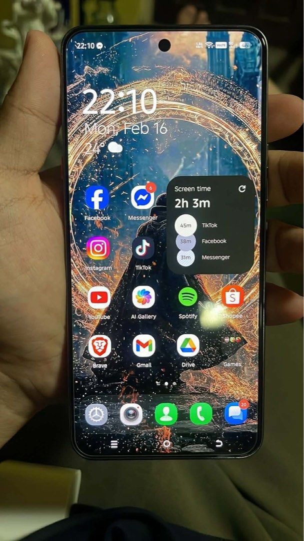 SALE OR SWAP (Category: Android Others) located in Aliaga. Submitted by rucarlsanchez_578 (Listing ID 1438975925, Image 2). Description: SALE OR SWAP PAMIGAY PRESYO RAM: 12GB + 12GB Extended RAM Storage: 256GB ROM Processor: MediaTek Dimensity 8350 Ultimate AI Processor Battery: 5100mAh with 70W Ultra Charge Display: 6.67-inch 1.5K AMOLED 144Hz Display Camera: 50MP Sony Main Camera + 50MP Telephoto + 50MP Ultra-Wide Selfie Camera: 50MP Auto Focus