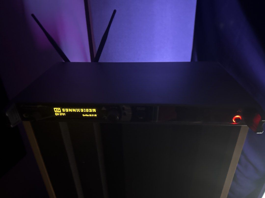 Sennheiser SKM5200-II Wireless Mic System (Category: Microphones) located in Singapore. Submitted by goodman78 (Listing ID 1439023470, Image 3). Description: Hi guys, Letting go the legendary Sennheiser Skm5200ii wireless transmitter & Em3731 receiver system. Comes w/ Neumann KK105S capsule. Last serviced by Sennheiser singapore in 2022. Wireless system working perfect and only used in my home studio. No scratch, ding whatsoever. This is genuine 