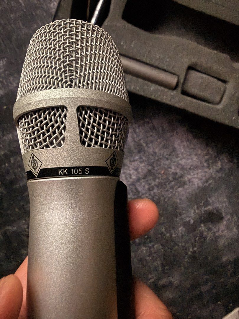 Sennheiser SKM5200-II Wireless Mic System (Category: Microphones) located in Singapore. Submitted by goodman78 (Listing ID 1439023470, Image 2). Description: Hi guys, Letting go the legendary Sennheiser Skm5200ii wireless transmitter & Em3731 receiver system. Comes w/ Neumann KK105S capsule. Last serviced by Sennheiser singapore in 2022. Wireless system working perfect and only used in my home studio. No scratch, ding whatsoever. This is genuine 