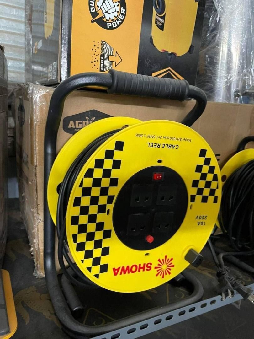Showa Cable Reel Specs: 50 mtrs (Category: Everything Else Others) located in Manila. Submitted by joeyroque09 (Listing ID 1438957612, Image 3). Description: Showa Cable Reel Specs: 50 mtrs Price: 4400.
