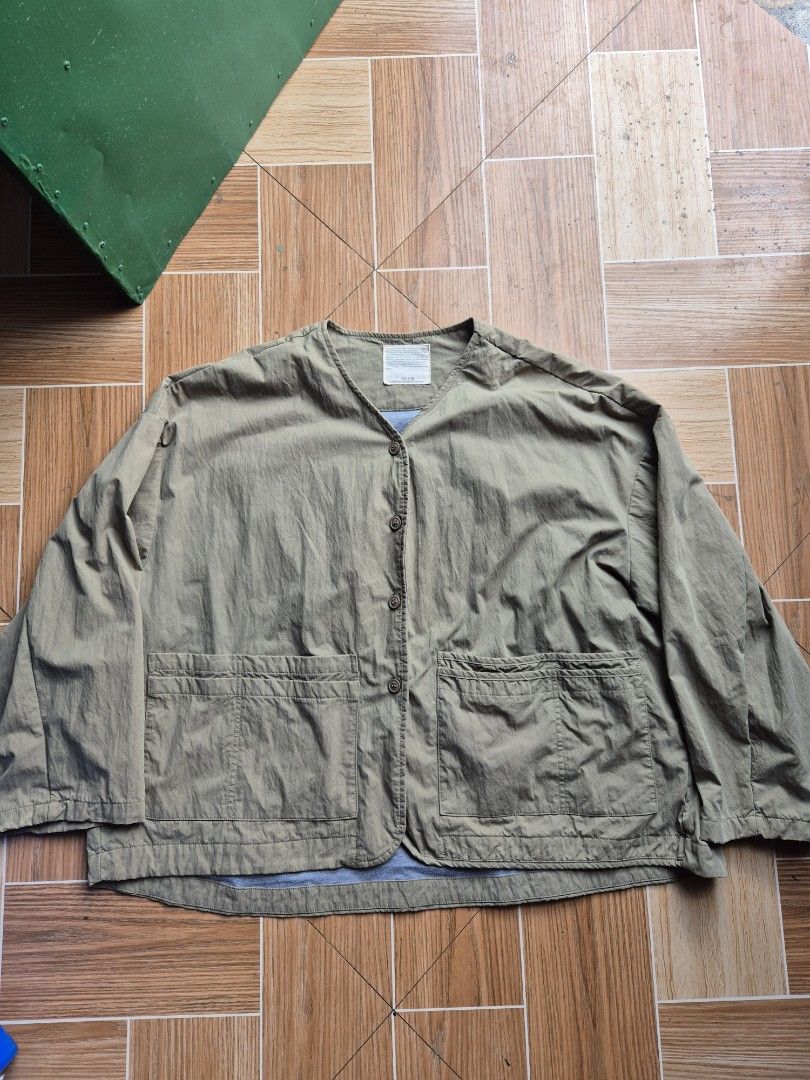 SILON Chore jacket ( amekaji ) (Category: Vests) located in Iloilo. Submitted by heyjay10 (Listing ID 1438915192, Image 1). Description: SILON Chore Jacket (amekaji) size: L-XL - Button closure - Features multiple pockets - Lightweight material Location: Iloilo shipping shouldered by buyer.