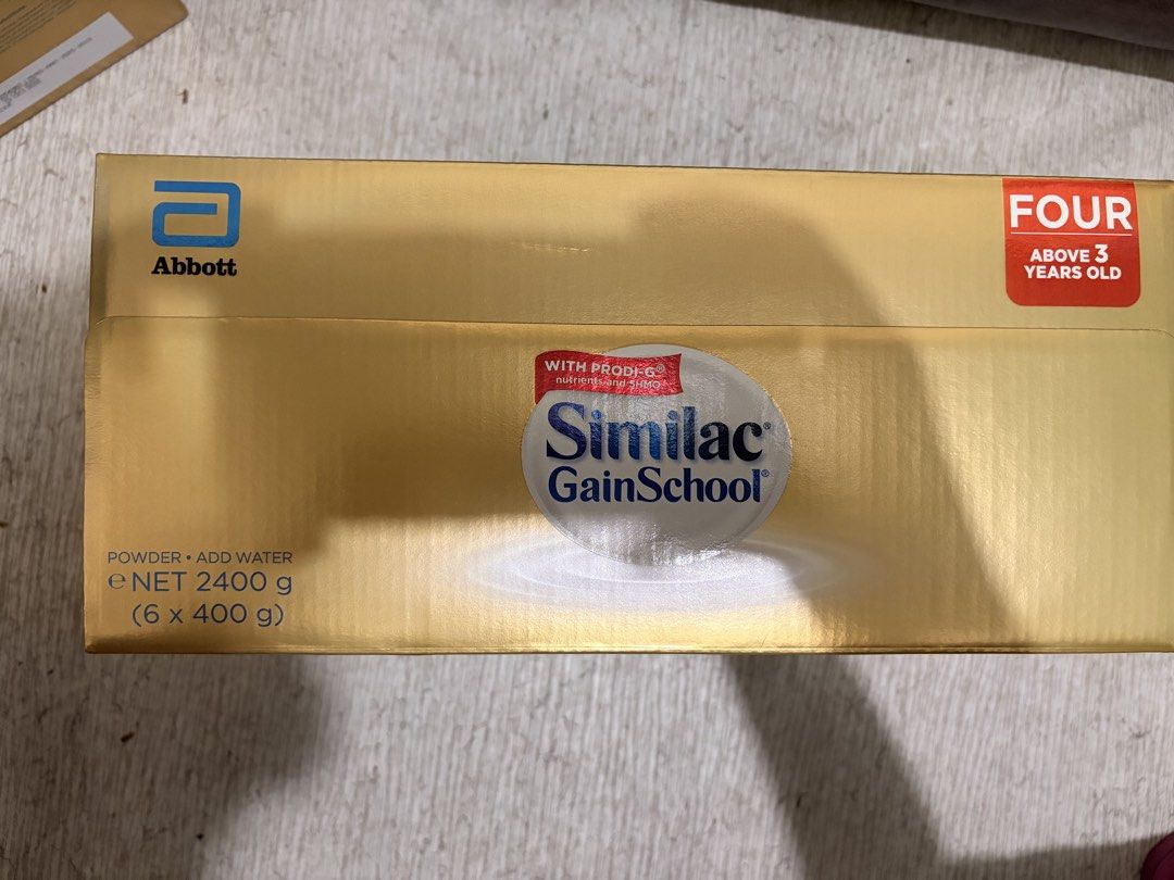 Similac Gain School 2.4kg (Category: Breastfeeding & Bottle Feeding) located in Manila. Submitted by jam_dt (Listing ID 1438948774, Image 3). Description: .