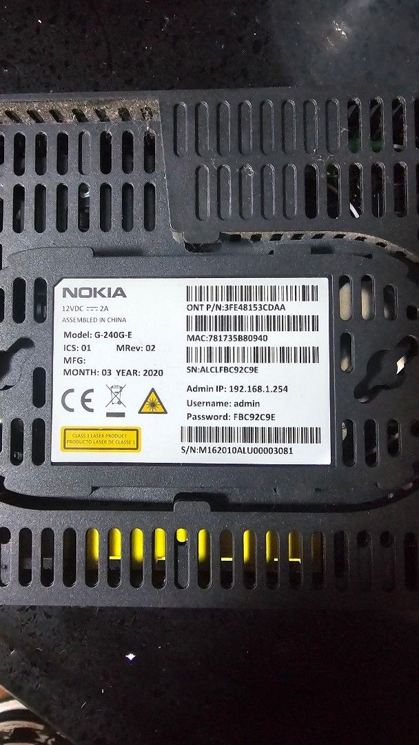 Singtel wifi 6 Router459194075113082884