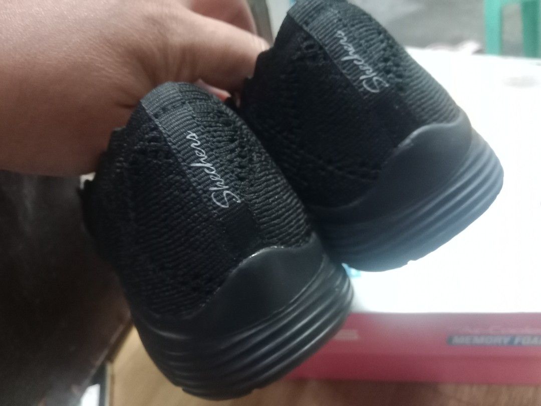 Skechers black us. 10 (Category: Flats & Sandals) located in Caloocan City. Submitted by ShopPlus (Listing ID 1438955617, Image 3). Description: brandnew original skechers black my look us. 10 womens maypajo caloocan cod, delivery, meet up.