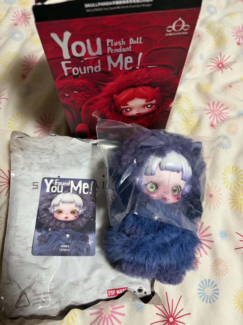 Skullpanda - CERBERUS (From You Found Me! Series) (Category: Designer & Blind Box Toys) located in Paranaque City. Submitted by angelooom (Listing ID 1439024147, Image 3). Description: - Skullpanda You Found Me! - CERBERUS 🌑 - Top Opened - Unused - RFS: Dupe Cerberus - Willing To Do Meetups around MM or Shipping.