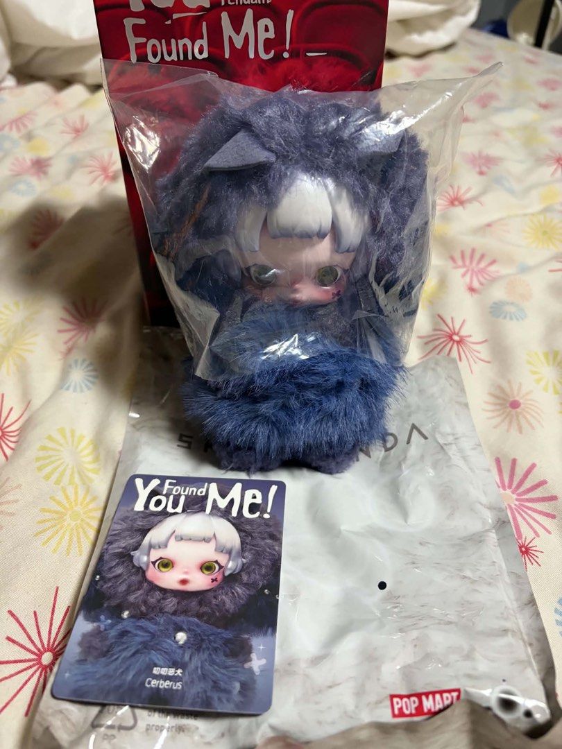 Skullpanda - CERBERUS (From You Found Me! Series) (Category: Designer & Blind Box Toys) located in Paranaque City. Submitted by angelooom (Listing ID 1439024147, Image 1). Description: - Skullpanda You Found Me! - CERBERUS 🌑 - Top Opened - Unused - RFS: Dupe Cerberus - Willing To Do Meetups around MM or Shipping.
