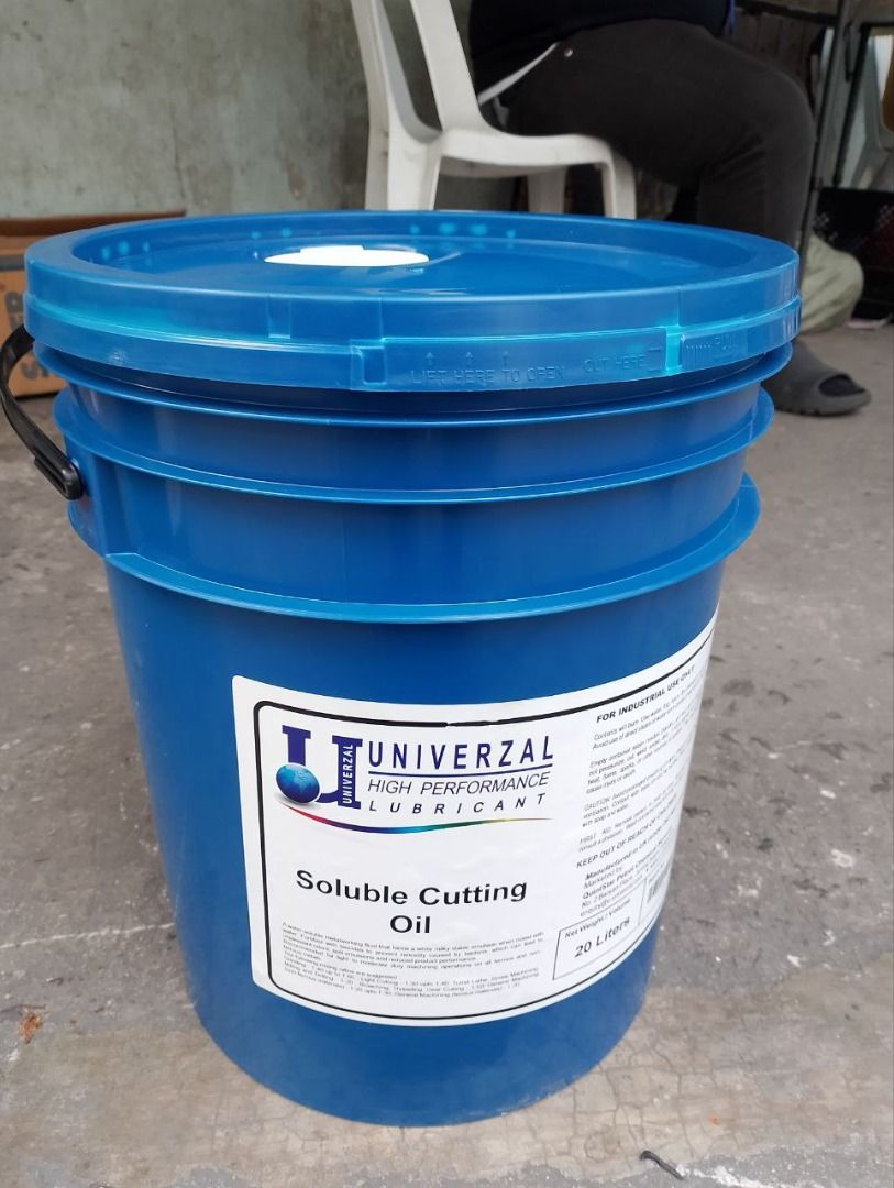Soluble Cutting Oil Content: 20Liters (Category: Everything Else Others) located in Manila. Submitted by joeyroque09 (Listing ID 1438956724, Image 2). Description: Soluble Cutting Oil Content: 20Liters Price: 4625.