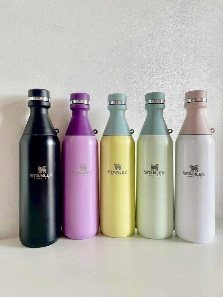 Stanley The All Day Slim Bottle (Category: Water Bottles & Tumblers) located in Manila. Submitted by YSABELLE_MARGARETTE (Listing ID 1438931596, Image 2). Description: 20 oz, double wall vacuum insulation. 4 to 11 hours for cold drinks. lalamove around manila or j&t nationwide PAYMENT FIRST THRU GCASH.