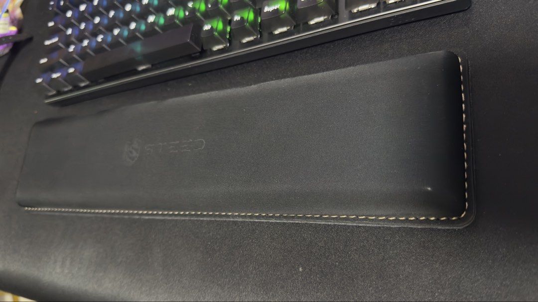 Steed Cool Gel Foam Wrist Rest - Black459540304474286081