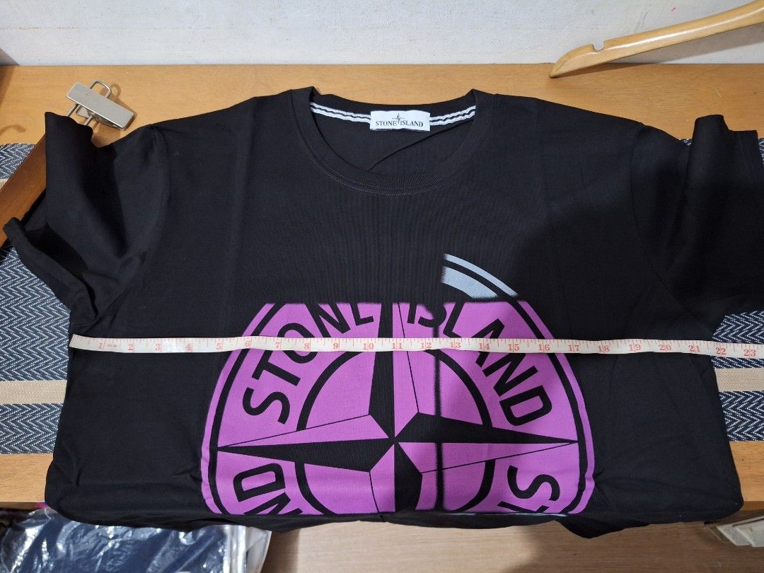 Stone island tshirts (Category: Tshirts & Polo Shirts ) located in Muntinlupa City. Submitted by kstefanomela14 (Listing ID 1439008133, Image 1). Description: brandnew legit stone island shirt large - 21x28 xl - 22x29 2xl - 23x30 cod cop lalamove j&t.