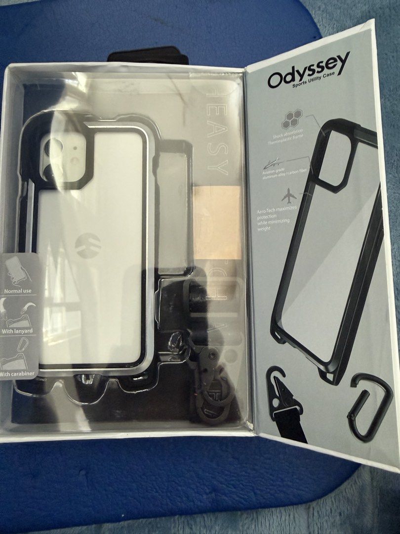 SwitchEasy Odyssey Case IPhone 12 Mini (Category: Cases & Sleeves) located in Paranaque City. Submitted by church_st_2027 (Listing ID 1438967438, Image 2). Description: New Sports Utility Case IPHONE 12 Mini Honeycomb Structure TPU AERO TECH.