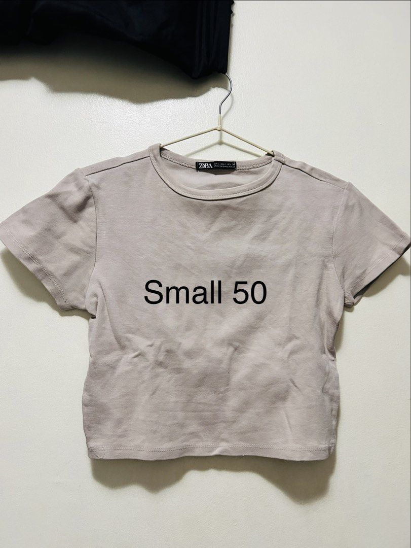 Tops (Category: Blouses) located in Manila. Submitted by julyna459 (Listing ID 1438975456, Image 3). Description: - Variety of tops available. - Mustard ribbed crop top (Medium). - Light blue crop top (Small). - Beige crop top (Small). - Gray crop top (Small). - Beige top with unique design (Small). - DM for details..