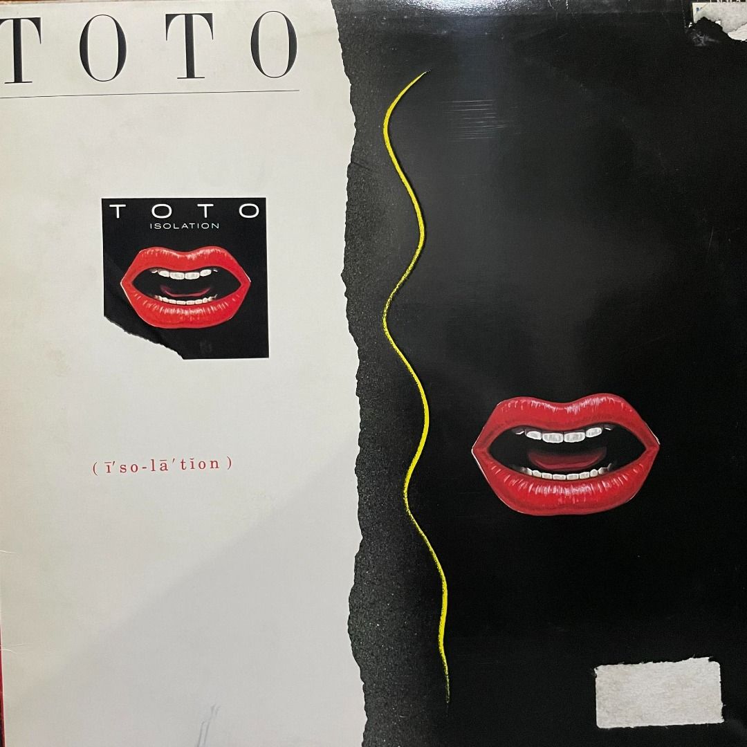 Toto – Isolation VINYL RECORD LP PLAKA PRELOVED (Category: Vinyls) located in Quezon City. Submitted by red_records_vinyl (Listing ID 1438883272, Image 1). Description: Condition: vinyl-vg++ / cover-vg / lyric sheet / peels on cover / JAPAN pressed Tracklist: A1 Carmen 3:25 A2 Lion 4:46 A3 Stranger In Town 4:47 A4 Angel Don't Cry 4:21 A5 How Does It Feel 3:50 B1 Endless 3:40 B2 Isolation 4:04 B3 Mr. Friendly 4:22 B4 Change Of Heart 4:08 B5 Holyan