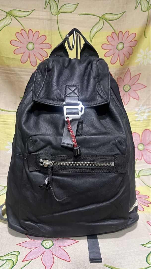 255 TOUGH JEANSMITH black leather backpack bag (Category: Backpacks) located in Baguio. Submitted by princessjhade (Listing ID 1438968500, Image 1). Description: Largish Plus shipping Very good condition.