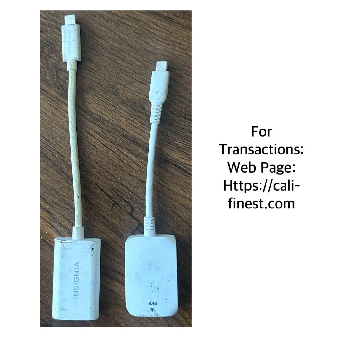 Type C to Female HDMI Connector (Category: Cables & Adaptors) located in Pasig City. Submitted by califinestcollectibles (Listing ID 1438972053, Image 1). Description: Type C to Female HDMI Connector EL#698 2pcs On Hand - 150 each Original/Authentic From USA Pick Up at One Oasis condominium ortigas extension pasig city Or Delivery via Lalamove,Jnt, LBC cod/cop JNT (payment first basis,gcash) THANKYOU.