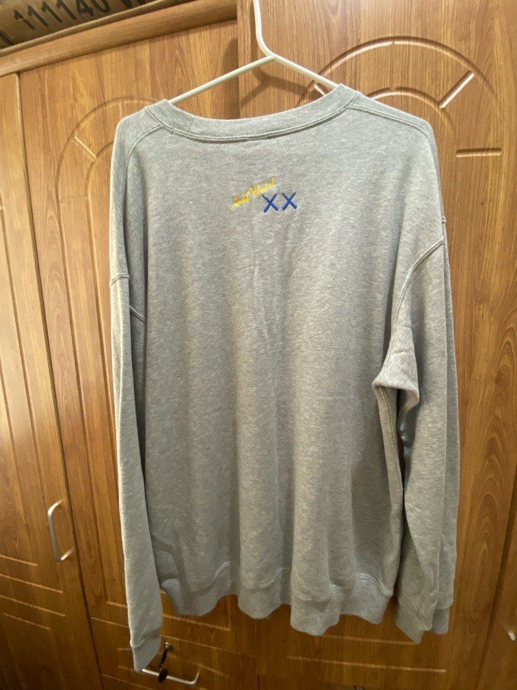 Uniqlo Kaws x Andy Warhol (Category: Hoodies) located in Manila. Submitted by narvaezbra02468 (Listing ID 1438912685, Image 2). Description: Uniqlo Kaws x Andy Warhol XL Used once RFS: Bigger size (Decluttering) .