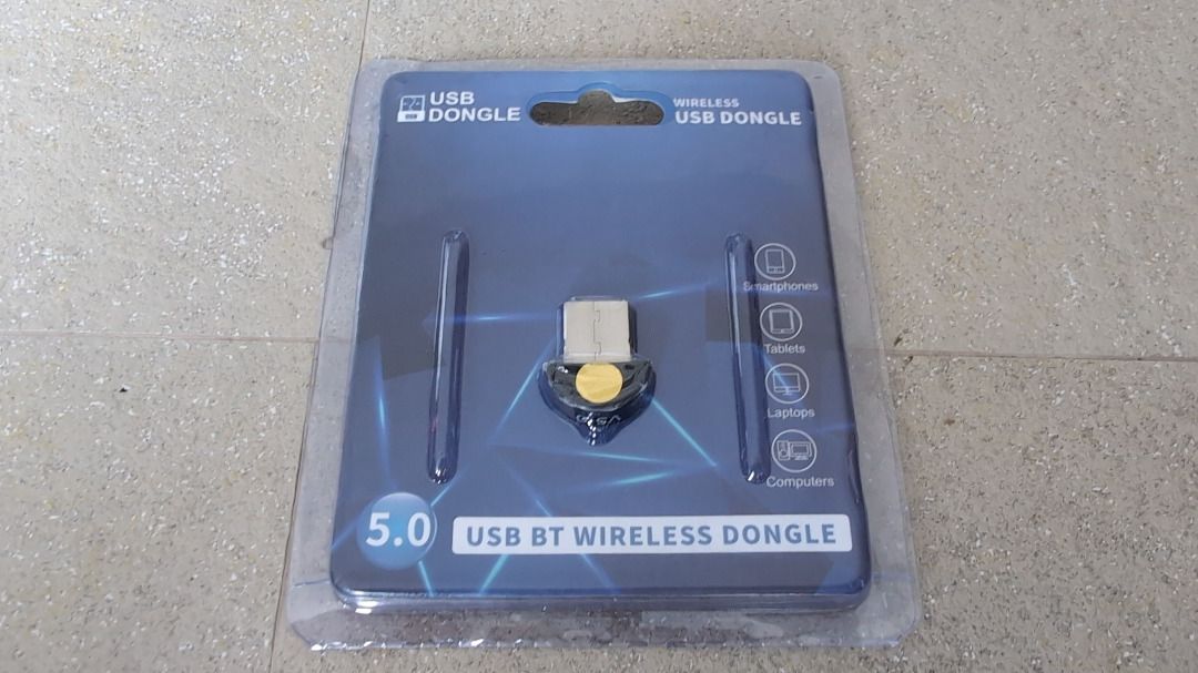 USB Bluetooth Wireless Dongle 5.0 (Category: Cables & Adaptors) located in Baliuag. Submitted by silverowl_276a42 (Listing ID 1438980376, Image 1). Description: - Bluetooth 5.0 USB Dongle for wireless connectivity. - Compatible with headphones, tablets, laptops, and computers. - Easy plug-and-play setup..