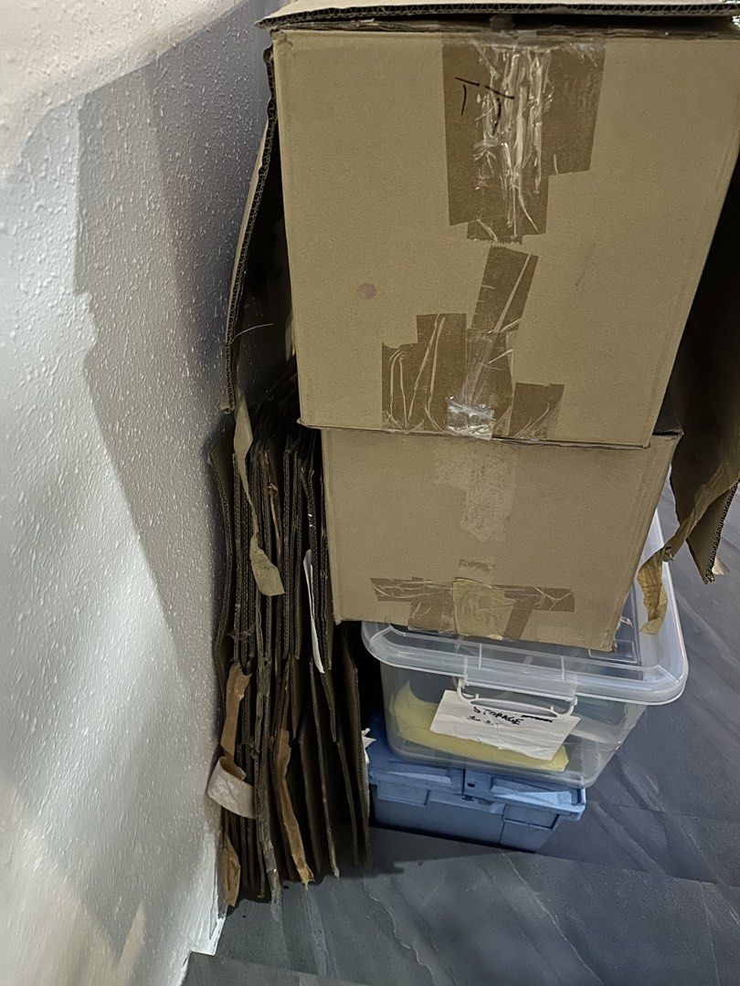 Used Cardboard Storage Boxes - Free459486563528222720