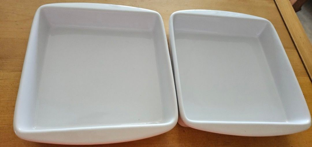 White Square Baking Dishes - Set of 2459261951922688000