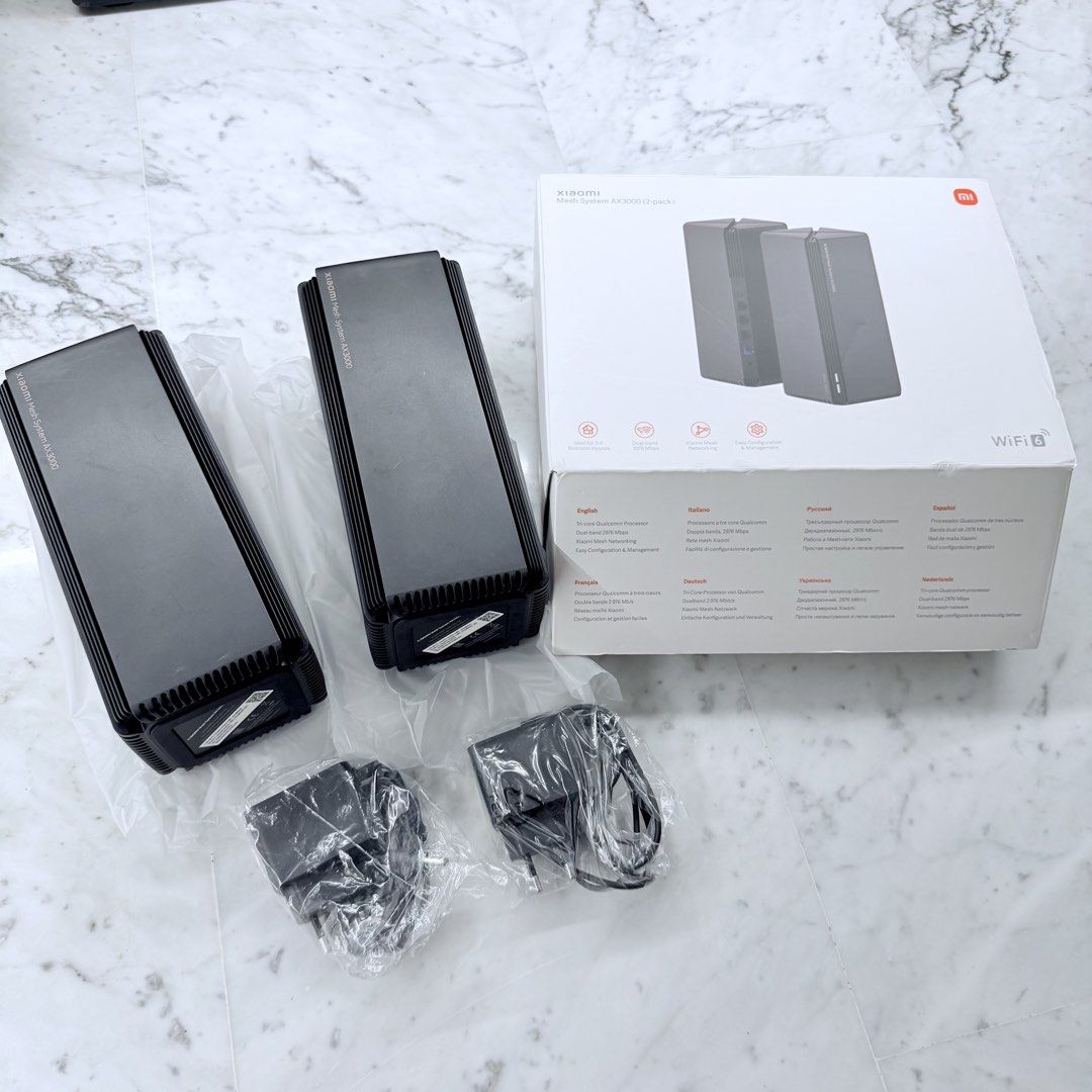 Xiaomi Mesh System AX3000 (2-pack)459546576301608960