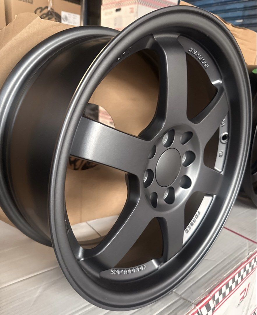 16” Te37 design Gunmetal code 6614 Mags 4Holes pcd 100-114 (Category: Mags and Tires) located in Quezon City. Submitted by mindanaotyrehaus (Listing ID 1439239685, Image 3). Description: 4pcs. 16” Te37 Design code 6614 Gunmetal Brandnew magwheels 4 Holes pcd 100-114 x7 width/ offset 38 Sold as set 4pcs for 19,000 pesos mags only *price may change without prior notice *txt or call us to check availability * fix price * Cash transaction/ GCash/ Pay