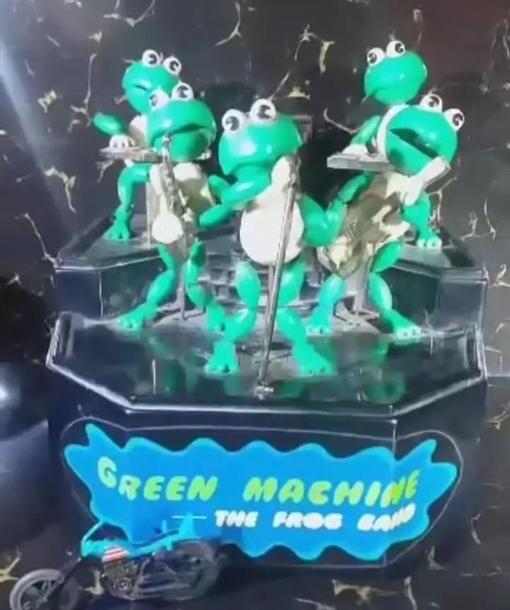 1989 Green Machine FROG BAND (working lights) (Category: Vintage Collectibles) located in Manila. Submitted by mickey_salonga (Listing ID 1439187861, Image 1). Description: working lights (as is).