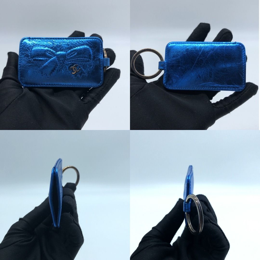 267004667 CHANEL ACCESSORY KEY CHAIN RIBBON (Category: Luxury Accessories) located in Taguig. Submitted by ecoring.ph (Listing ID 1439147578, Image 3). Description: ◆CONDITION: B ◆DESCRIPTIONS: (Other defects/info:) The body of the keychain is scratched, scuffed, has press marks, and shows signs of use. The hardware is scratched, tarnished, oxidized, and shows signs of use. ◆INCLUSIONS: Box / Dust Bag ⚠︎Please note that all sizes are approximate 