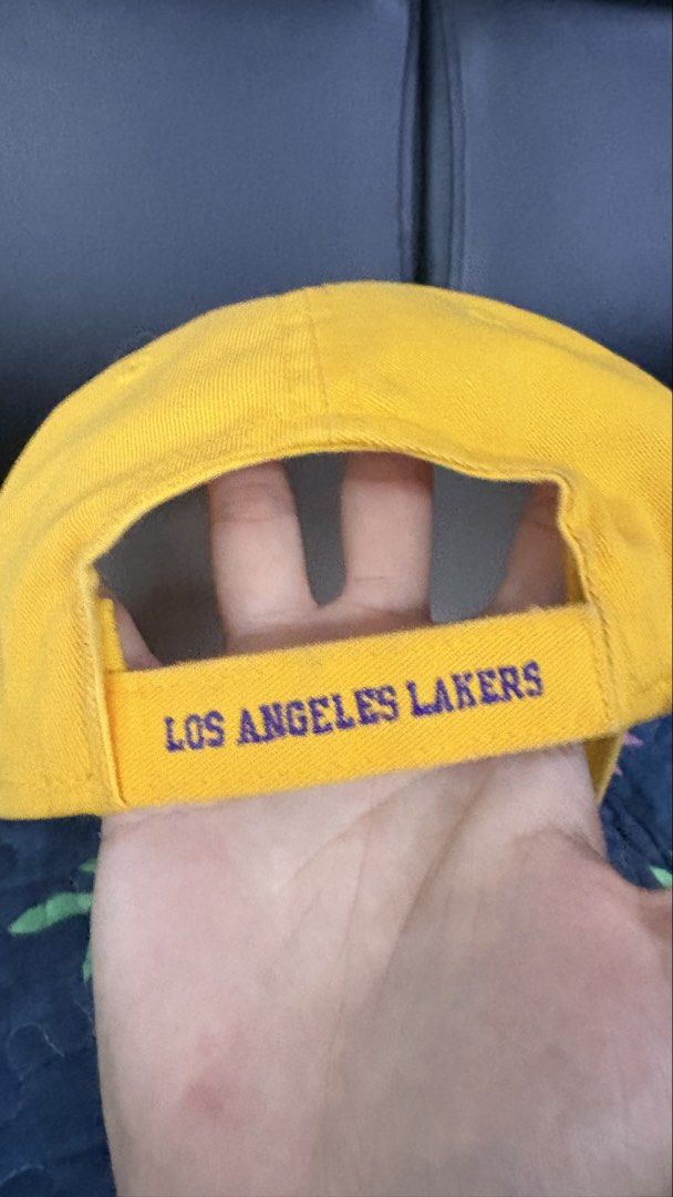 Adidas Los Angeles Lakers Cap (Category: Caps & Hats) located in Antipolo. Submitted by mmsecretshop (Listing ID 1439156150, Image 2). Description: Adidas LA Lakers Cap 7/10 condition has small white paint splatter and stain (see pics) ₱250 + Sf 📍Lower Antipolo will ship via J&T/LBC .