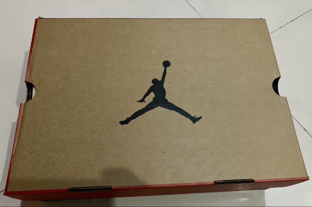 Air Jordan 12 Retro White/Red (Category: Sneakers) located in Quezon City. Submitted by jdlshop (Listing ID 1439211093, Image 3). Description: - Air Jordan 12 Retro - Color: White and Red - Condition: Unworn - Includes original box - Features Jumpman logo on box - White laces and red accents - Never been worn/ used.