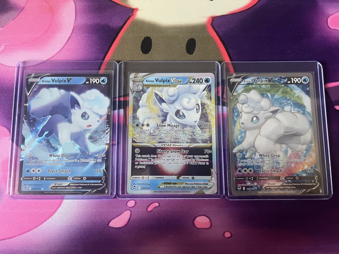 Alolan Vulpix Set, Hobbies & Toys, Toys & Games on Carousell