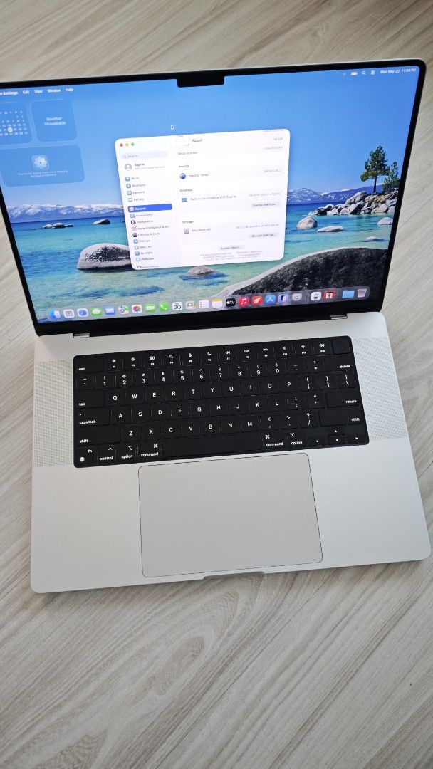 Apple MacBook Pro 16-inch M3 Pro (Category: Laptops & Notebooks) located in Singapore. Submitted by mrjuice.tenom (Listing ID 1439131005, Image 1). Description: - Apple MacBook Pro 16-inch - 16-inch Liquid Retina XDR display - 36GB RAM - 512GB storage - Battery health: 88% - Fully functional.