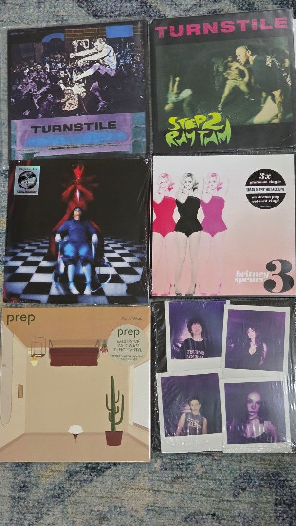 Assorted 7" vinyl records (Category: Vinyls) located in Makati City. Submitted by jp005 (Listing ID 1439236732, Image 1). Description: ❗️SOLD❗️ Magdalena Bay Turnstile x2.