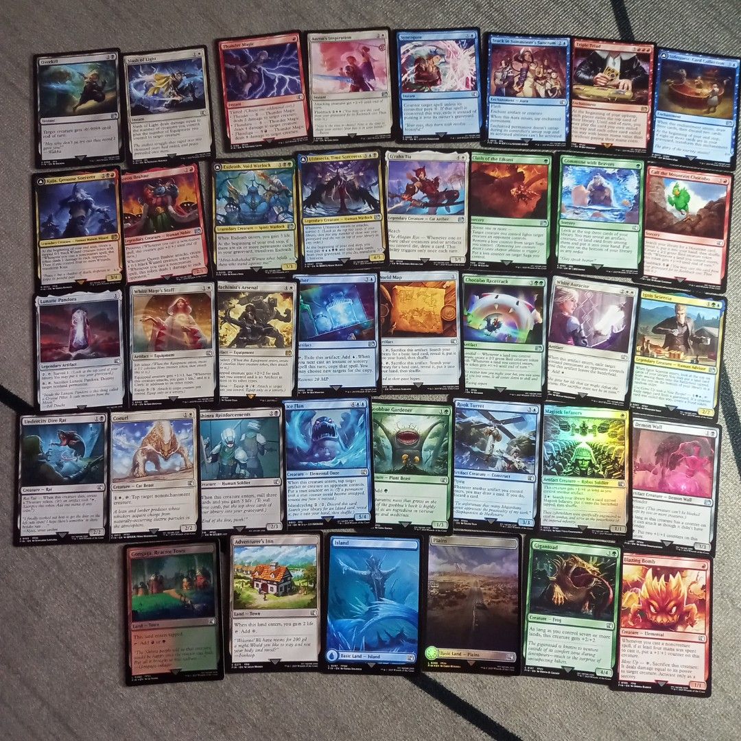 Assorted Magic The Gathering Final Fantasy Trading Cards Play Bootser (Category: Raw Singles) located in Makati City. Submitted by thesupshop (Listing ID 1439226116, Image 1). Description: 20php each MOP: Gcash/Maya MOD: J&T/Lalamove Not for sensitive buyers.