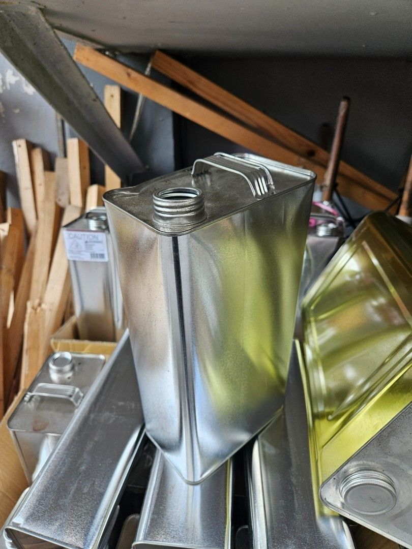 Assorted Metal Containers - Various Sizes460226866458152960