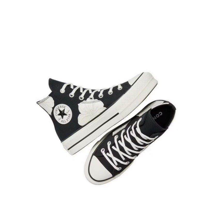 Authentic Platform Converse Sneakers (Category: Sneakers) located in Panganiban. Submitted by girlinqueue (Listing ID 1439115062, Image 1). Description: Bought from the orange app. What you see is what you get. Flaws are already posted. No when worn photos. Payment first via GCash. Low ballers auto pass. .