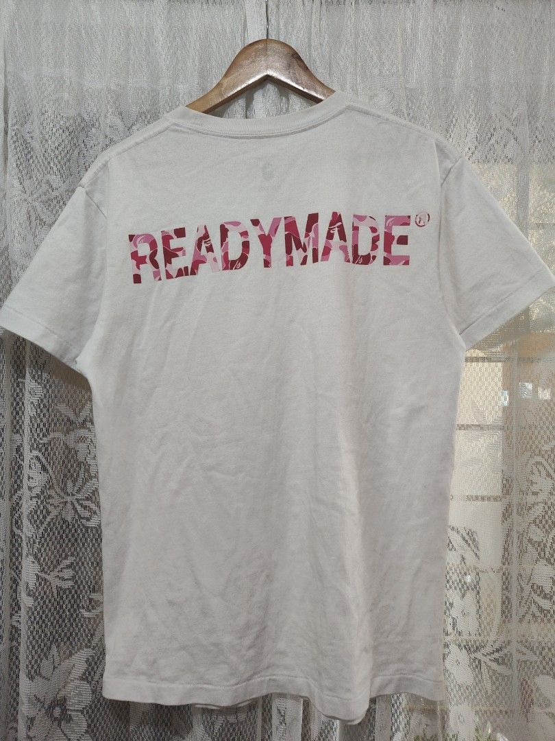 BAPE X READYMADE (Category: Tshirts & Polo Shirts ) located in Labo. Submitted by ronelryan (Listing ID 1439100982, Image 2). Description: Bape x readymade Medium on tag.