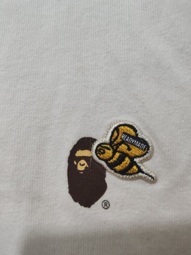 BAPE X READYMADE (Category: Tshirts & Polo Shirts ) located in Labo. Submitted by ronelryan (Listing ID 1439100982, Image 3). Description: Bape x readymade Medium on tag.
